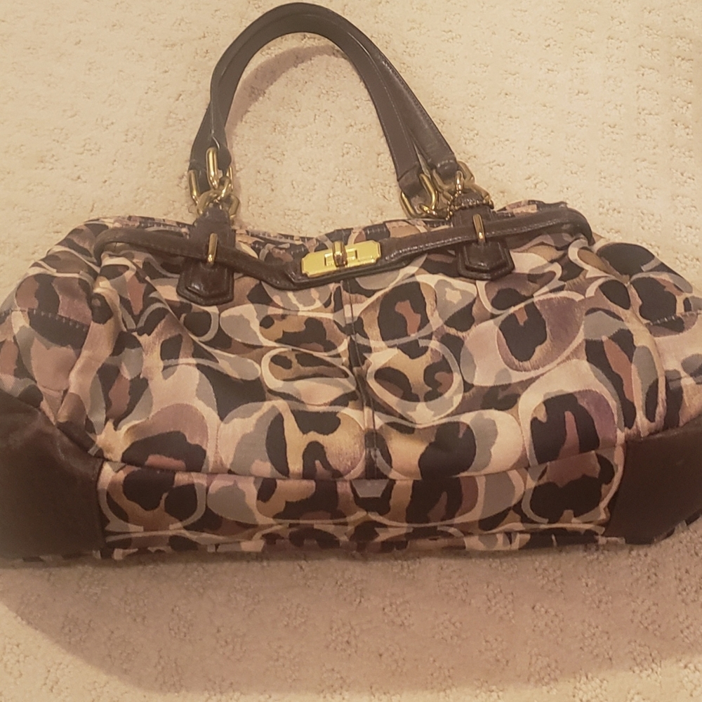 Coach Leopard Purse